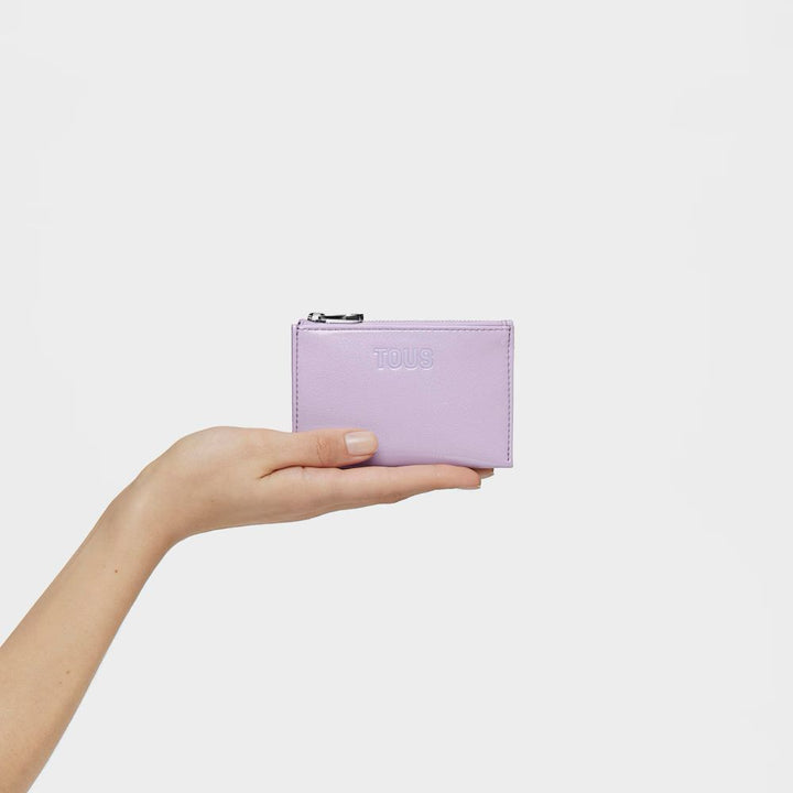 Monedero tarjetero lila New Drop