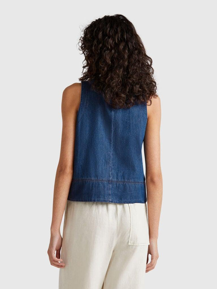 Blusa sin mangas
