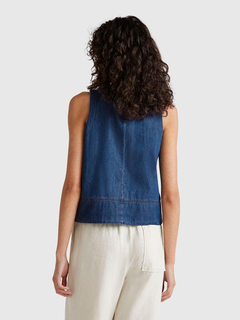 Blusa sin mangas