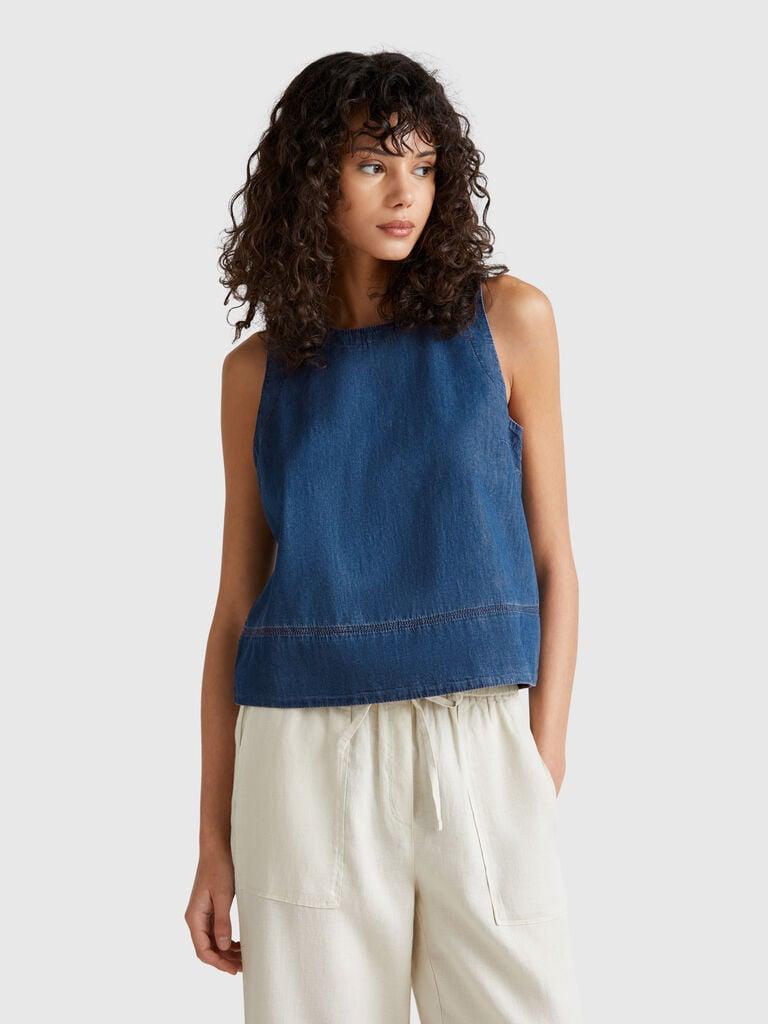 Blusa sin mangas